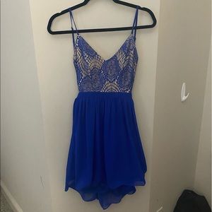 Blue Lace Dress